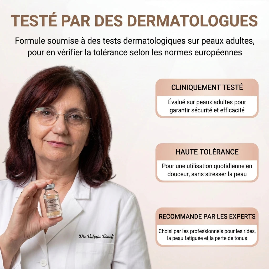 Testé par des dermatologues