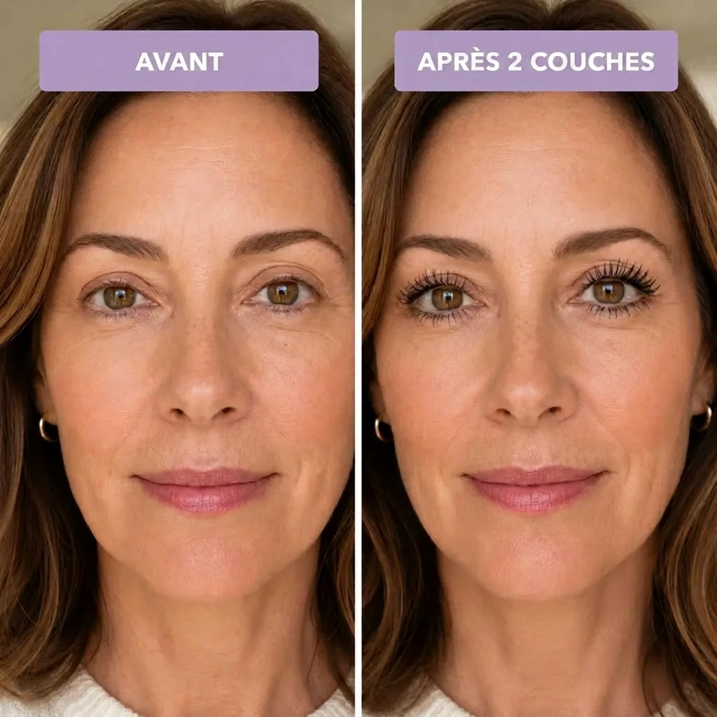 Avant / apres 2 couches