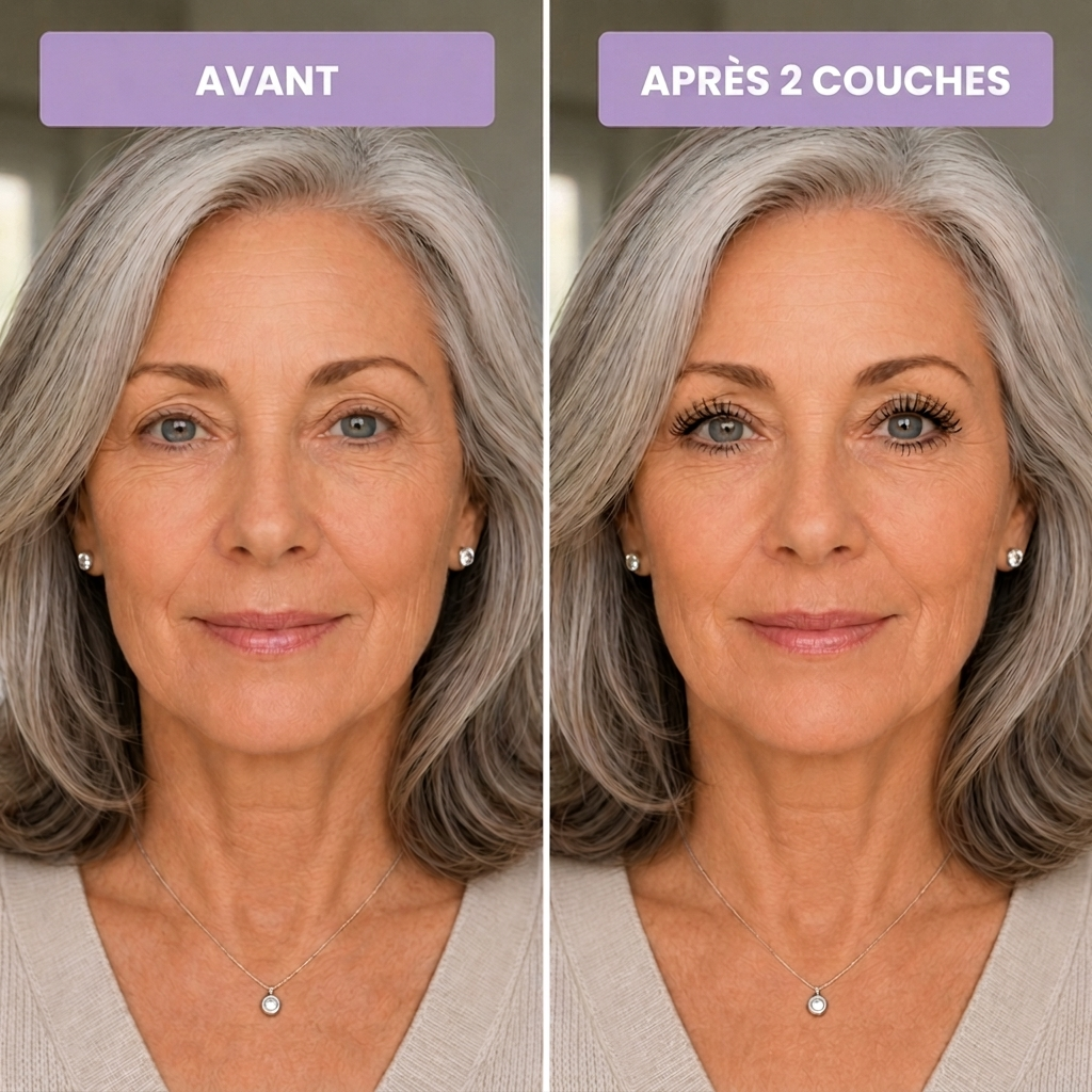 Avant / apres 2 couches
