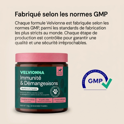 Fabriqué selon les normes GMP