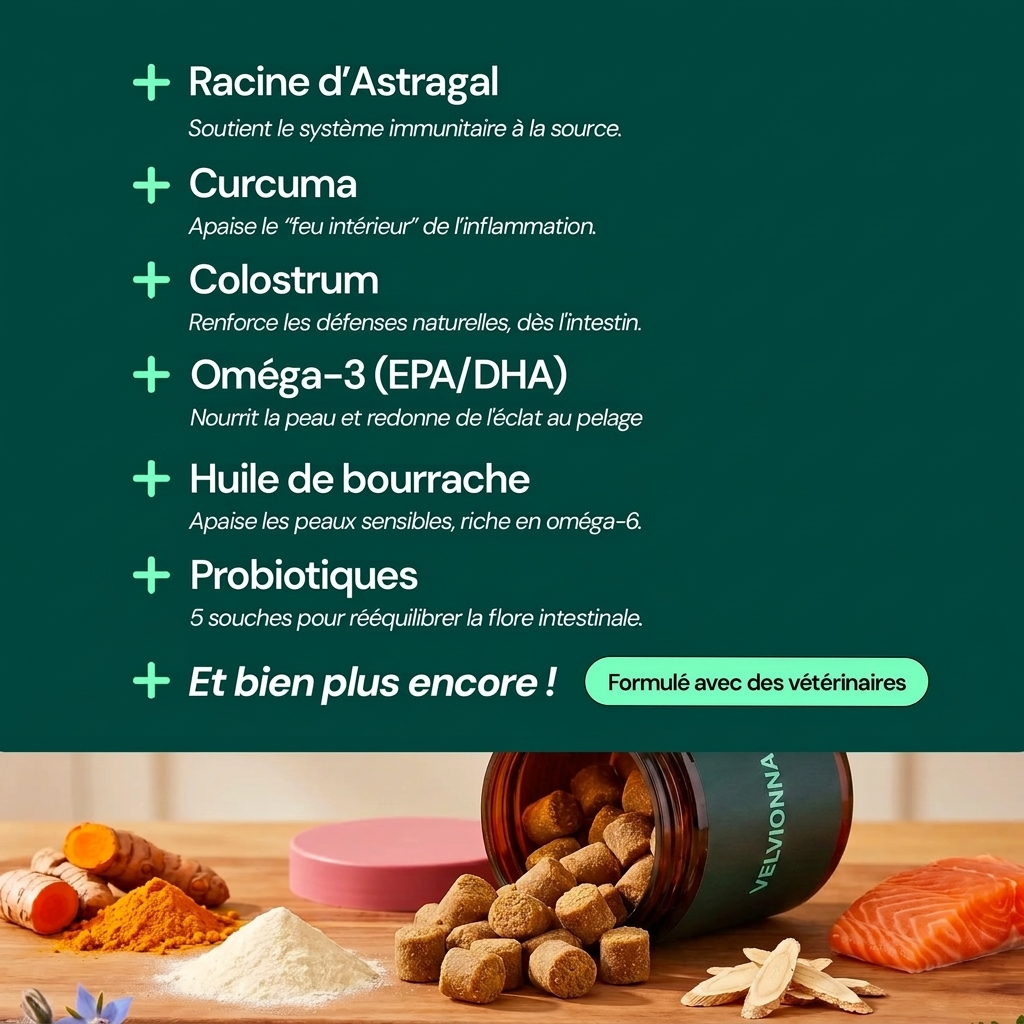 Actifs concentrés — ingrédients