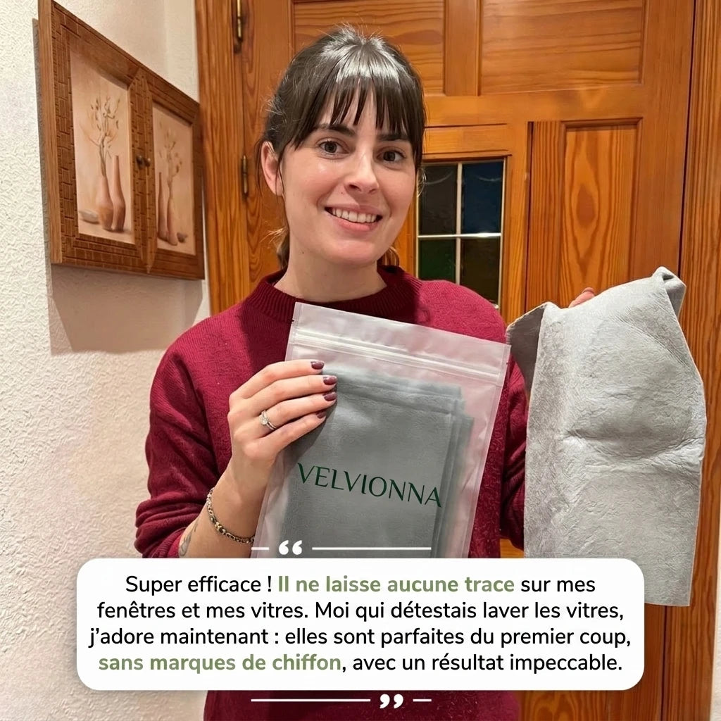Avis cliente — ne laisse aucune trace sur les vitres
