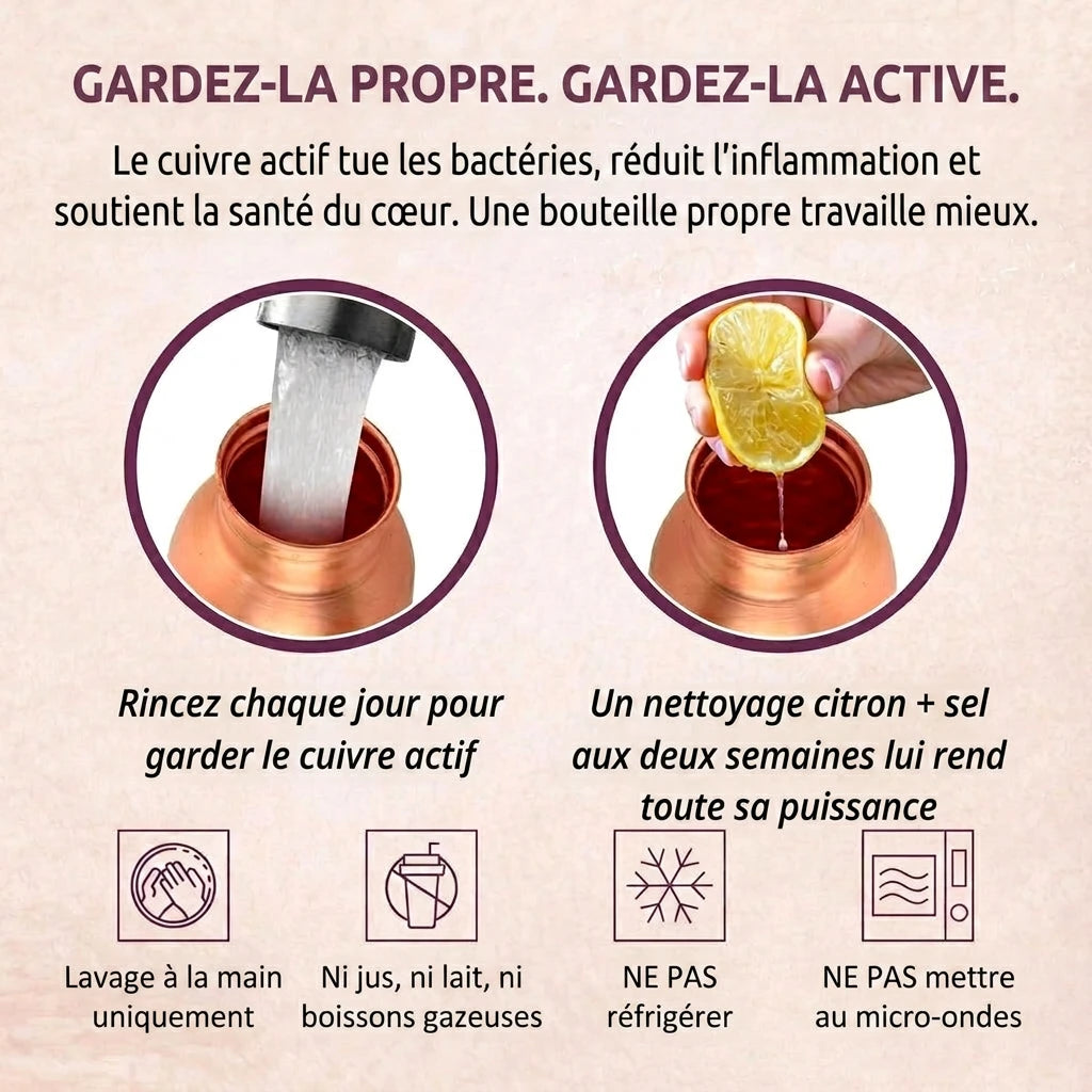 Gardez-la propre. Gardez-la active.