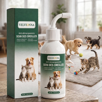 Velvionna Soin des oreilles, boîte et flacon 150 ml