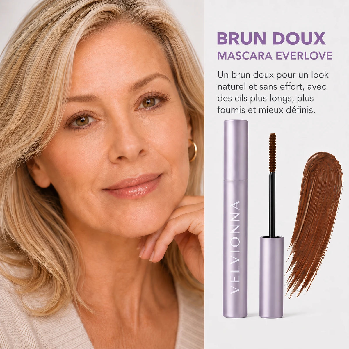 Velvionna™ Mascara Everlove – Le mascara conçu pour les cils matures